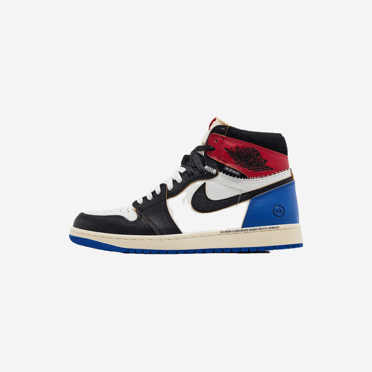 Air Jordan 1 Retro High OG SP Fragment x Union LA Varsity Red Sport Royal