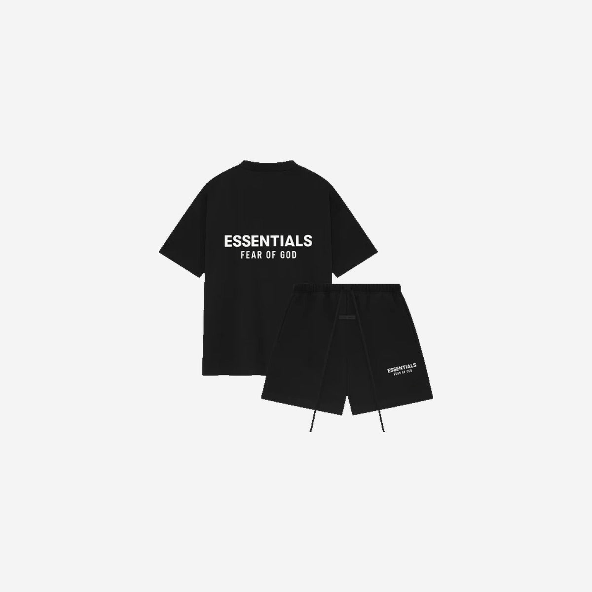 Fear of God Essentials SS25 Jet Black Summer Set