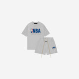 Fear of God Essentials NBA Light Heather Summer Set