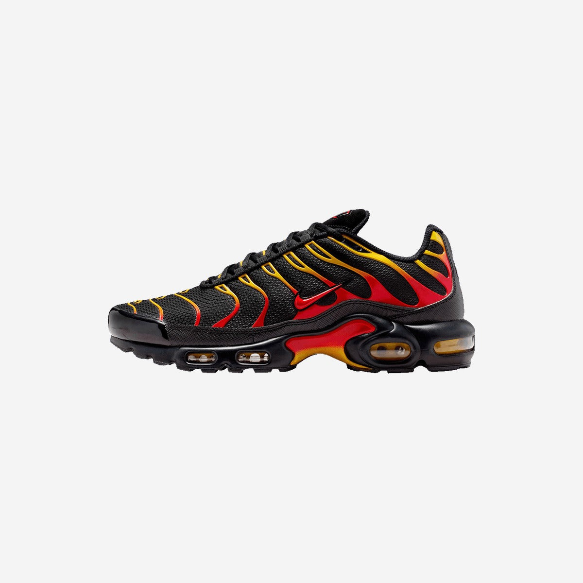 Nike Air Max Plus Black University Gold Red