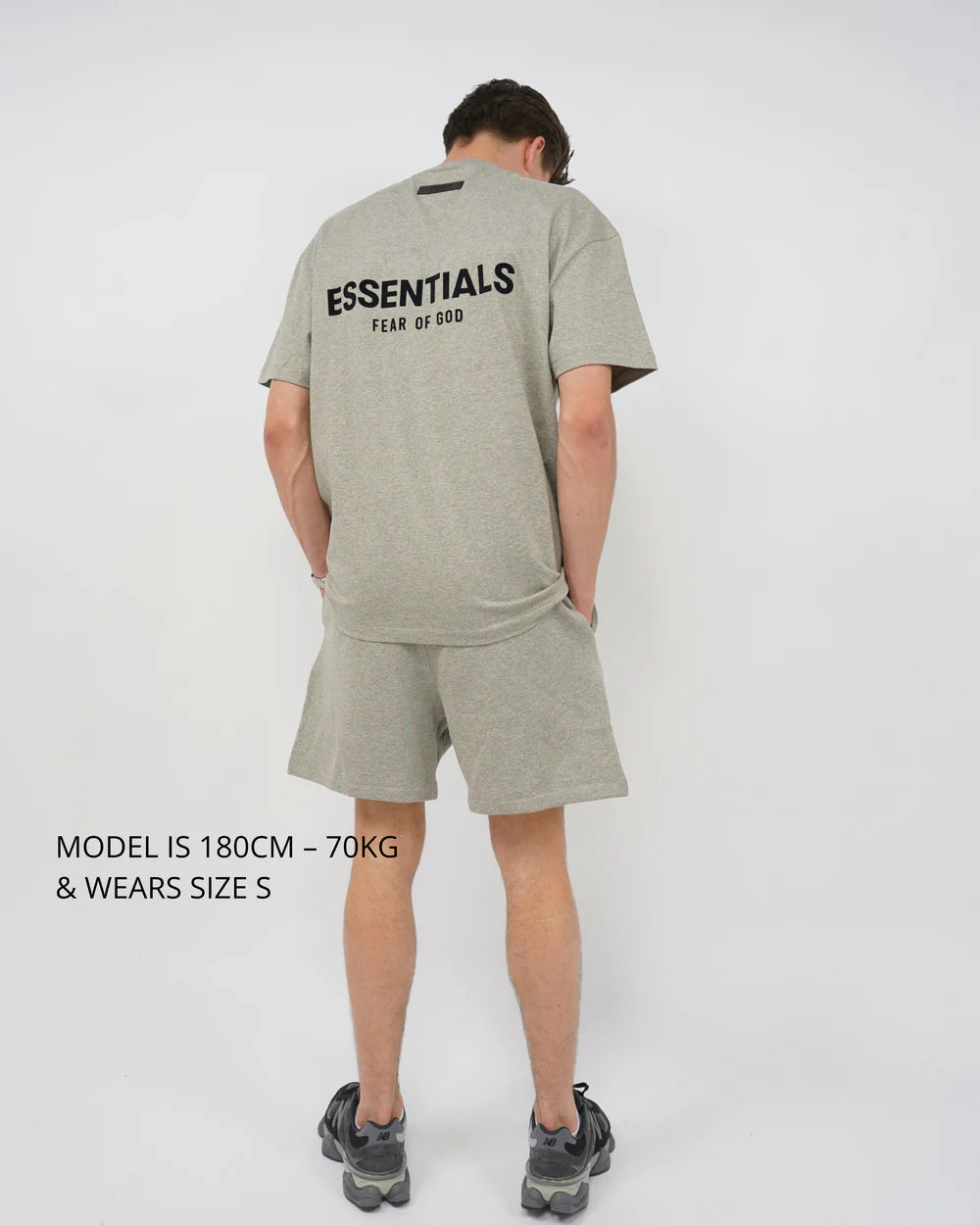 Fear of God Essentials Dark Oatmeal Summer Set