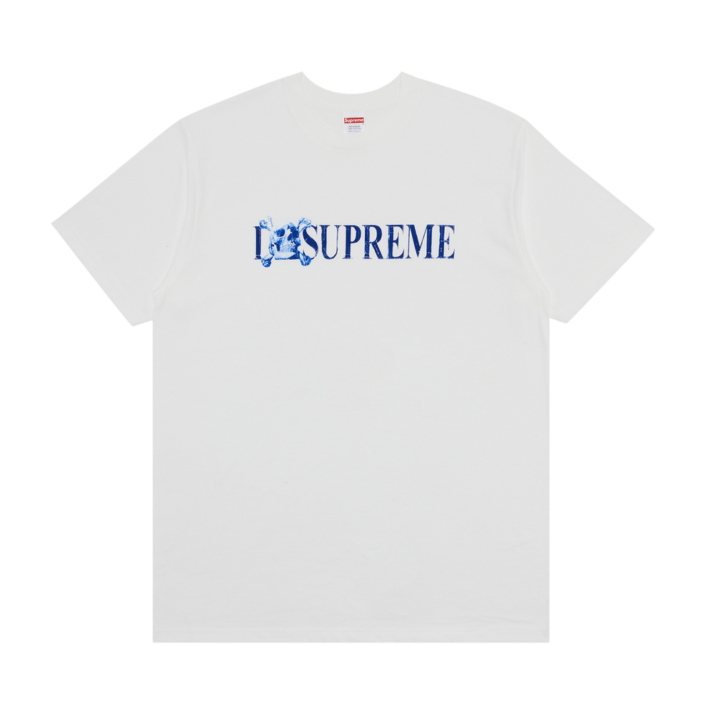 Supreme Skull Tee 'White' FW25T48-WHITE — Abbigliamento Supreme su LAB19