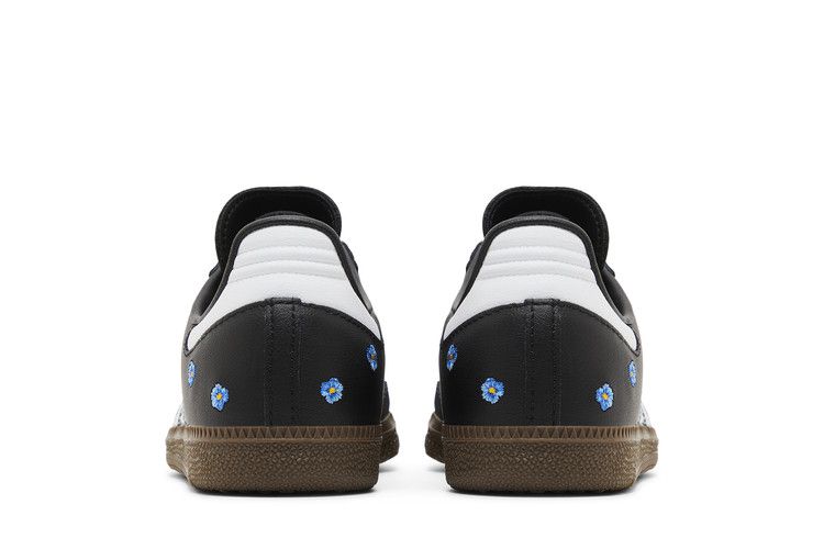 Samba Light Blue Floral Core Black - IF4397