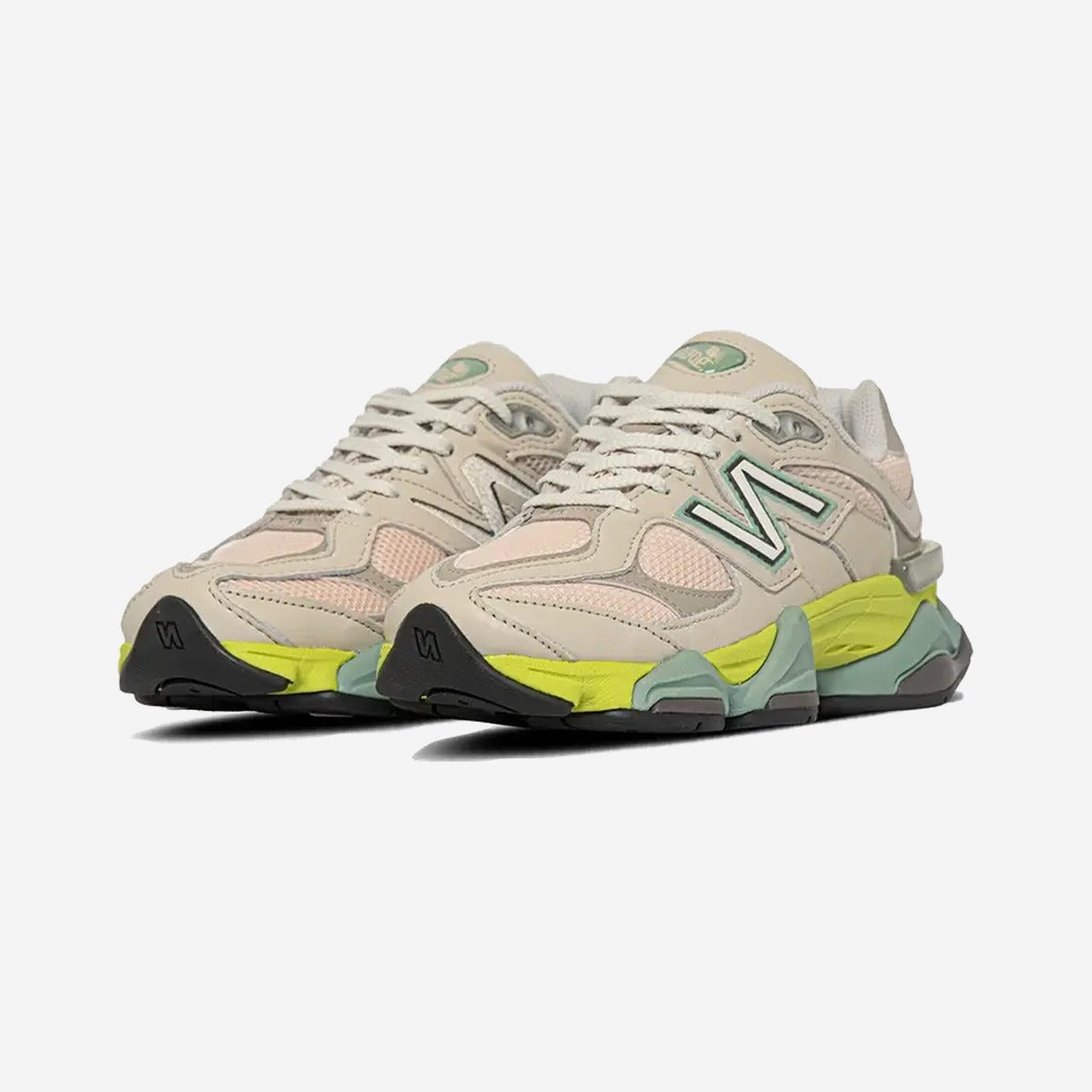 New Balance 9060 Moonbeam Vintage Rose Lime