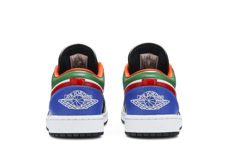 Air Jordan 1 Low Multi-Color Black Toe - CZ4776-101