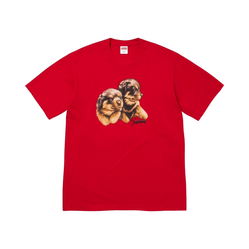 Supreme Puppies Tee 'Red' FW26T33-RED — Abbigliamento Supreme su LAB19