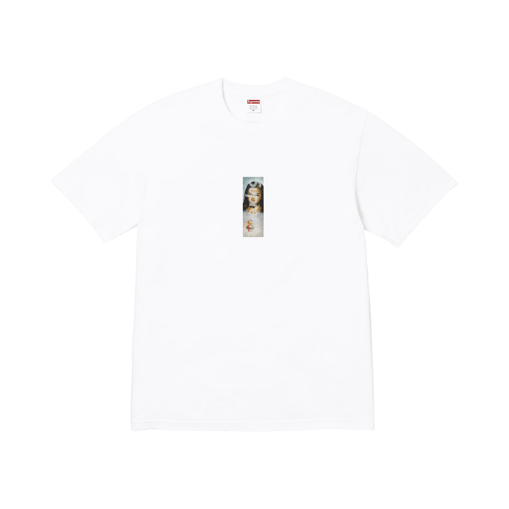 Supreme Prayer Card Box Logo Tee 'White' FW26T68-WHITE — Abbigliamento Supreme su LAB19