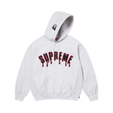 Supreme Ghostface Arc Hooded Sweatshirt 'Ash Grey'