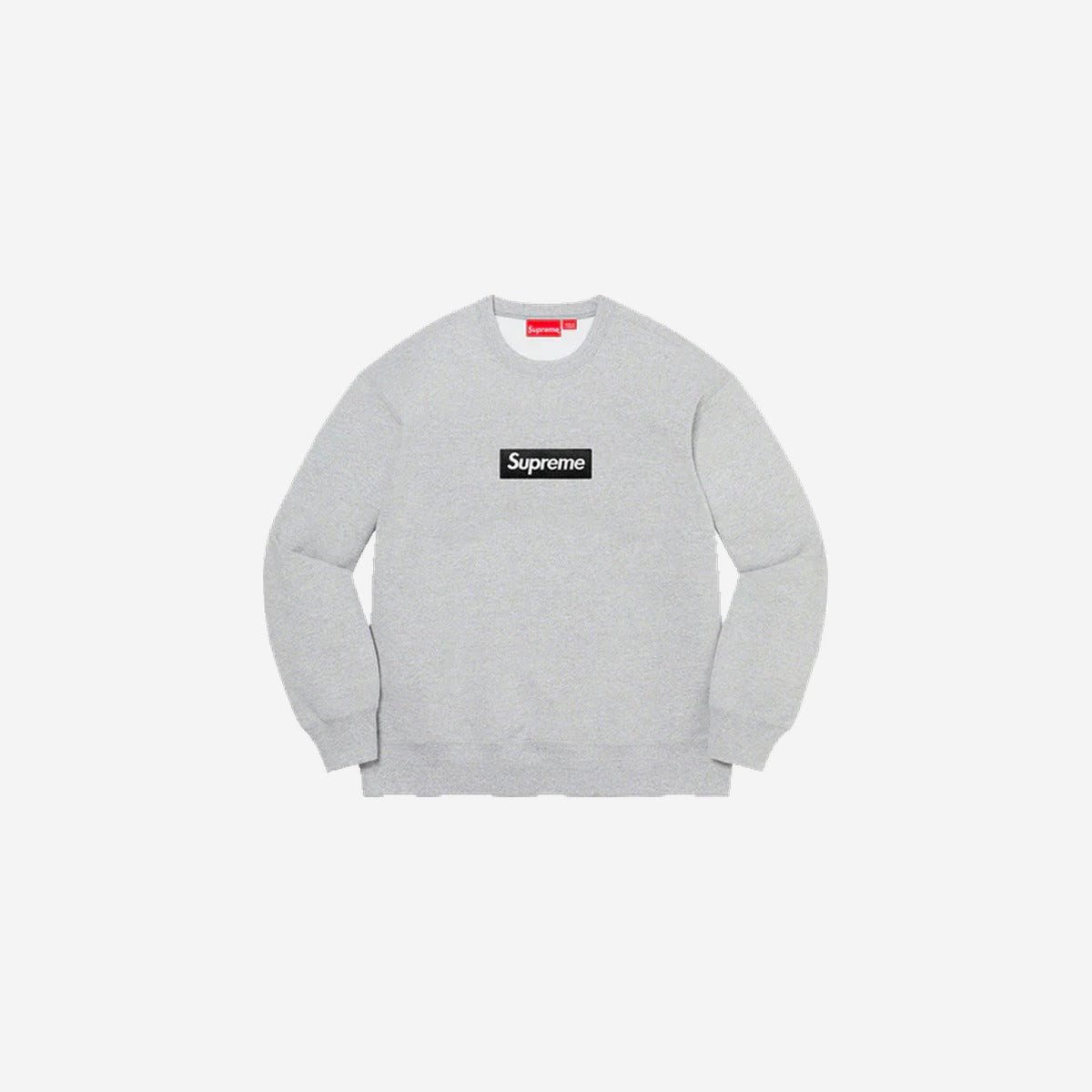 Supreme Box Logo Crewneck Heather Grey