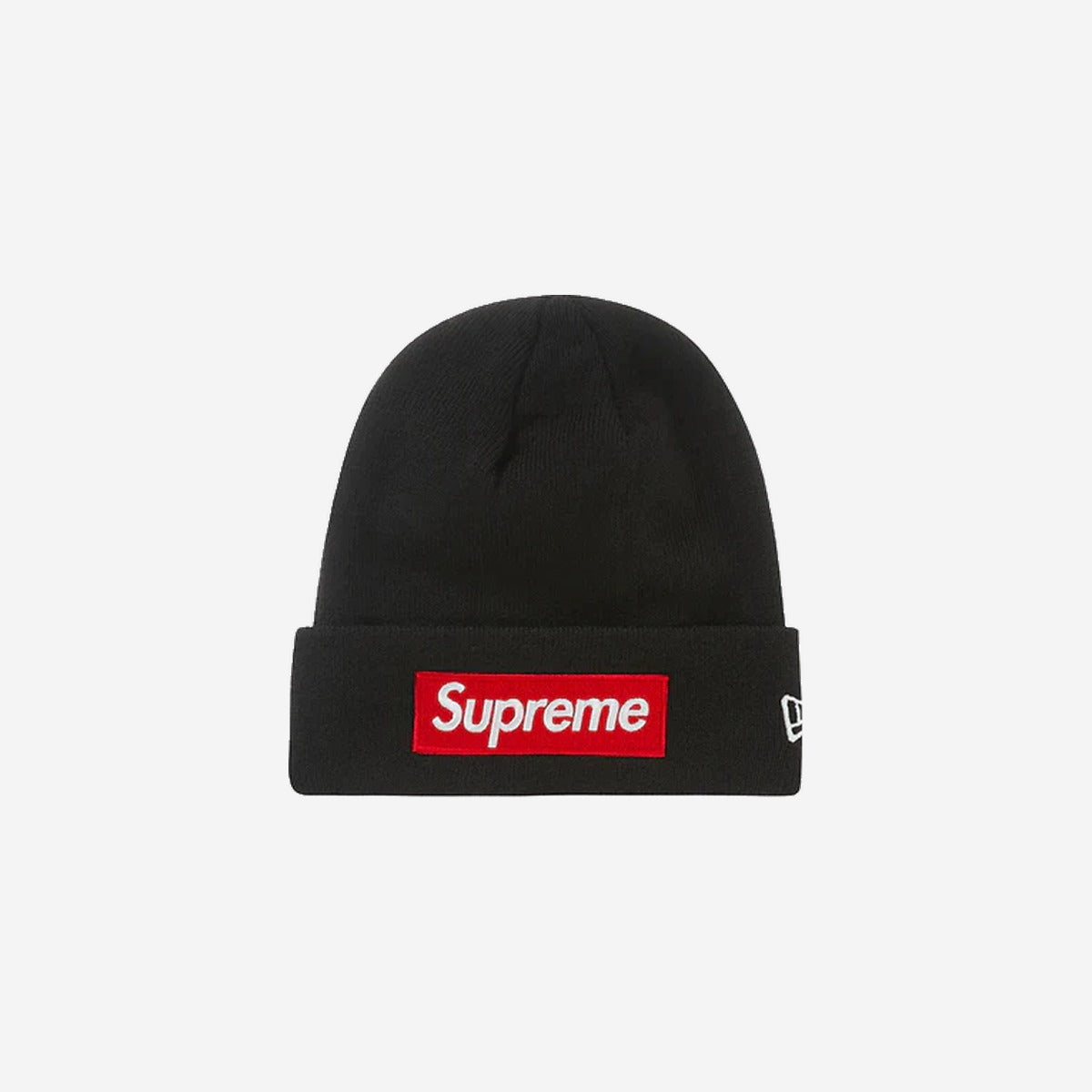 New Era Supreme Box Logo Beanie (FW22) Black