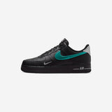 Nike Air Force 1 '07 Low Black Blue Lightning