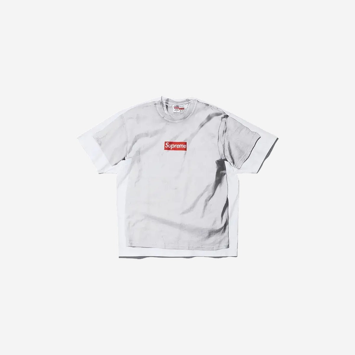 Supreme MM6 Maison Margiela Box Logo Tee White