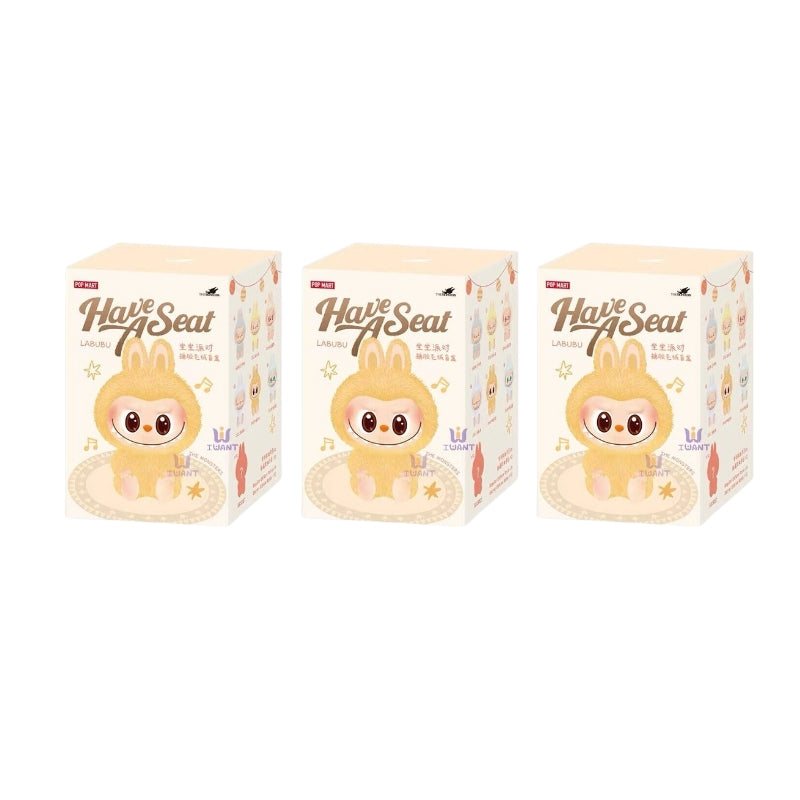 Pop Mart Labubu The Monsters Have a Seat Vinyl Plush Blind Box