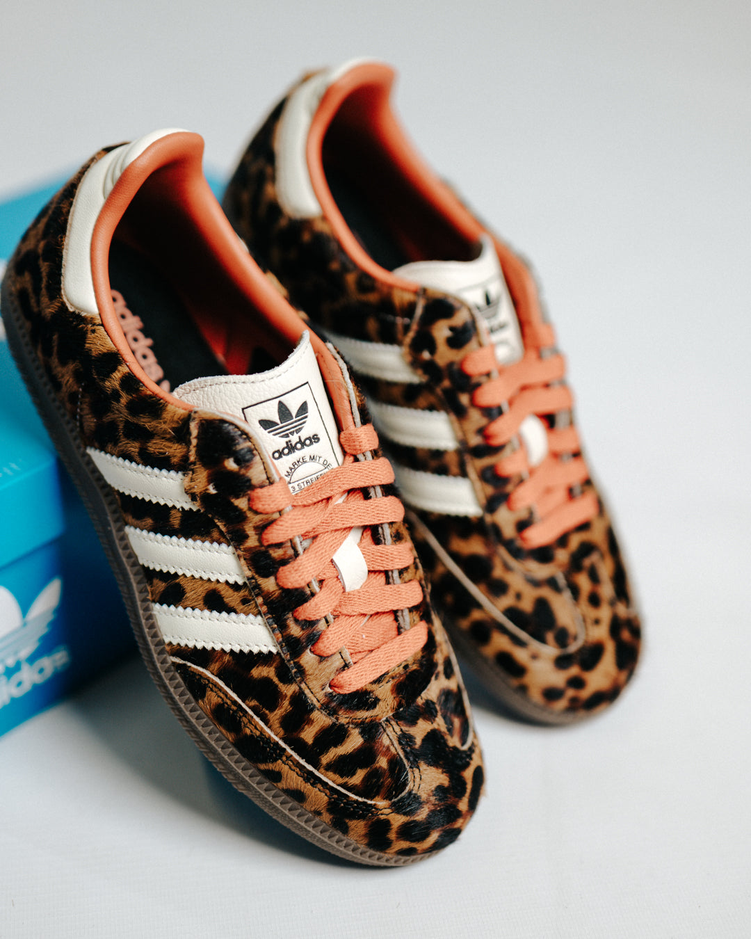 Adidas Samba OG Preloved Red Leopard