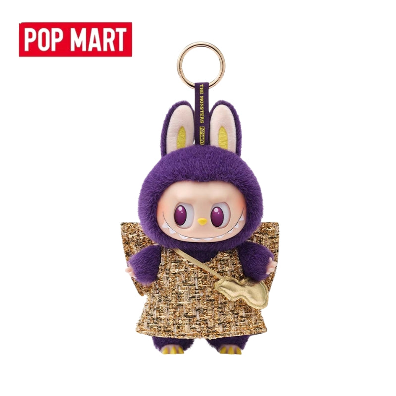 Pop Mart Pop Mart Labubu The Monsters x Pronounce Wings of Fortune Vinyl Plush Hanging Card – Box Singolo – Action Figure Collezione Limitata