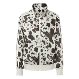adidas Originals Satin Cow Print Track Top