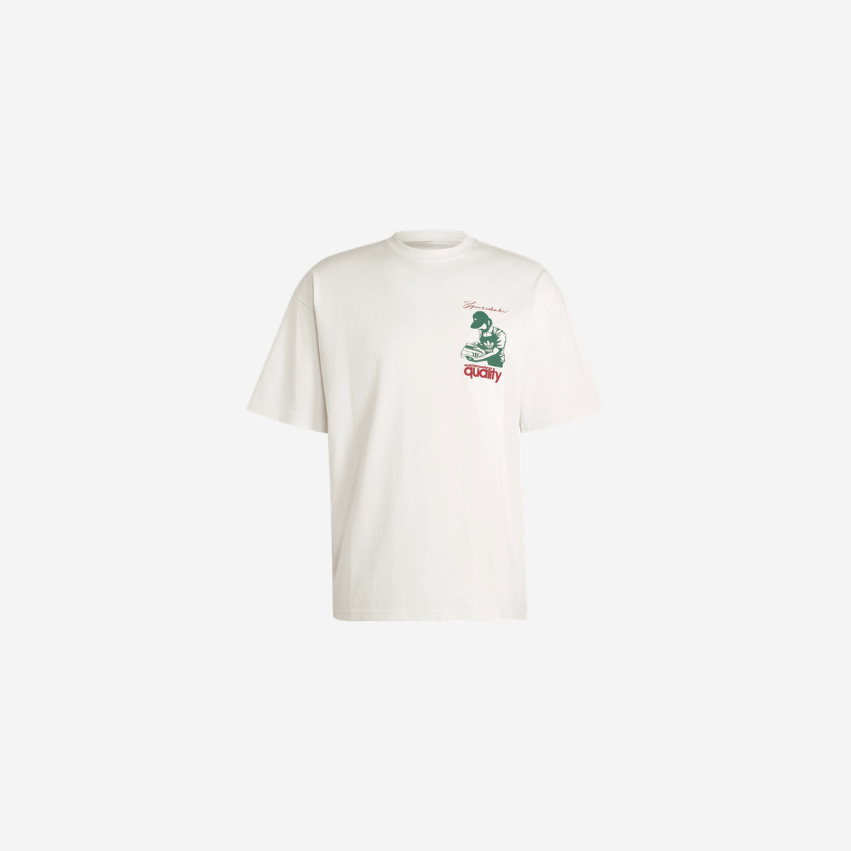 adidas Quality Tee Cloud White IA5976 — Abbigliamento Adidas su LAB19