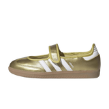 adidas Samba Jane Gold Metallic White (Women's)