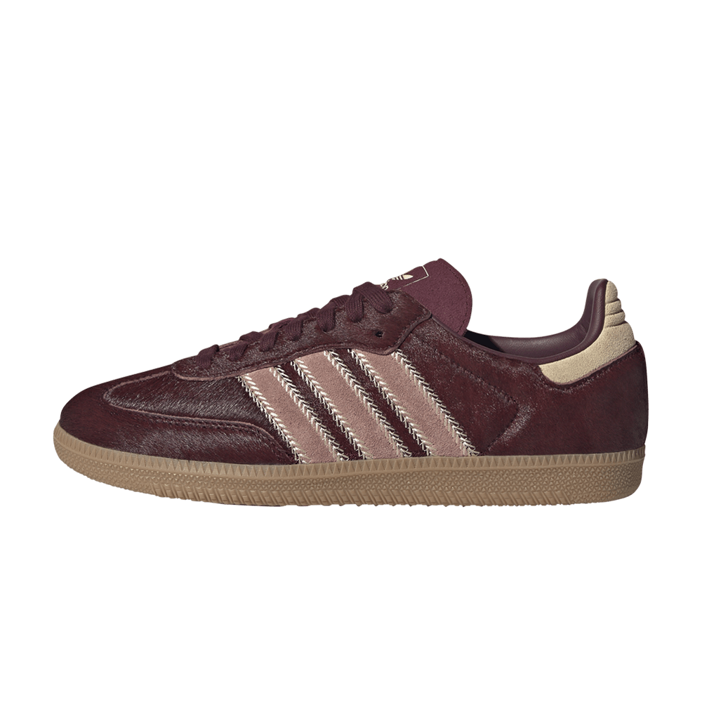 adidas Samba OG Maroon Sand Strata Pony (Women's) JP5330 — Sneakers Adidas su LAB19