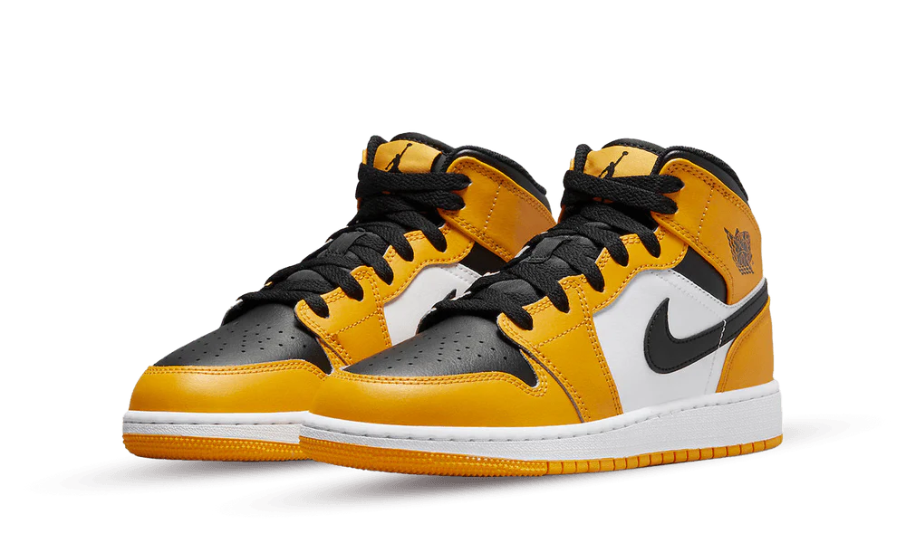 Air Jordan 1 Mid Taxi Yellow