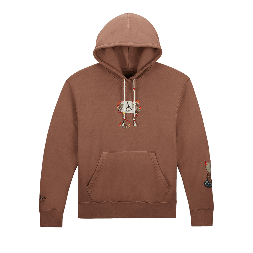 Air Jordan Travis Scott x Jordan Flight Graphic Hoodie Archaeo Brown DO4093-256 — Abbigliamento Air Jordan su LAB19