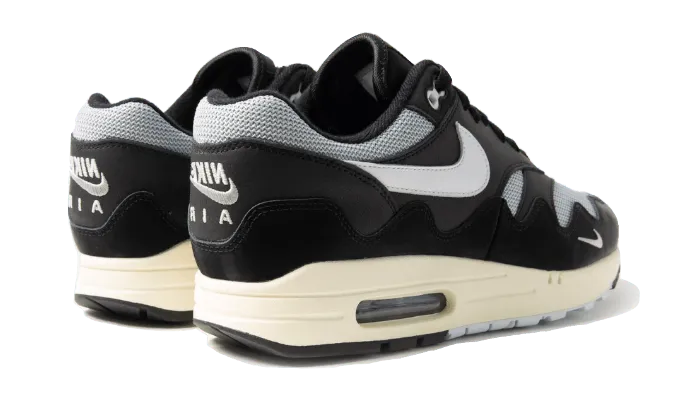 Air Max 1 Patta Black Grey (Special Box + Bracelet) - DQ0299-001