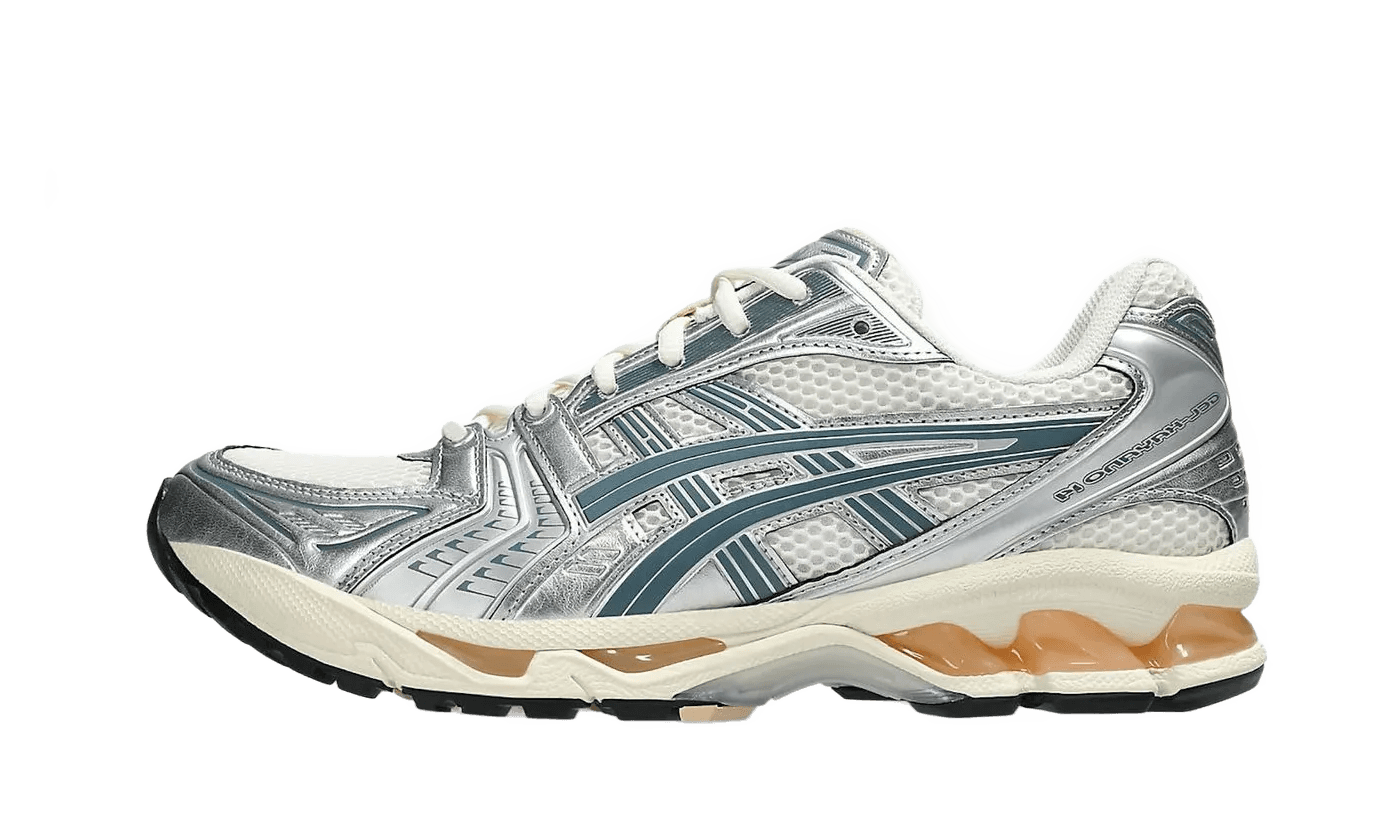 Gel-Kayano 14 Birch Pure Silver Teal Gold - 1203A537-109