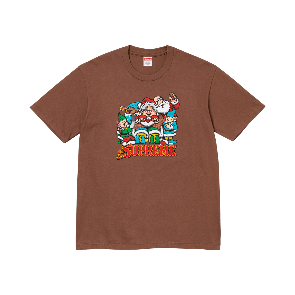 Supreme Naughty Tee 'Brown' FW25T73-BROWN — Abbigliamento Supreme su LAB19