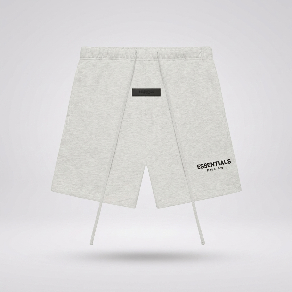 Fear of God Essentials Shorts Light Oatmeal Korte Broek