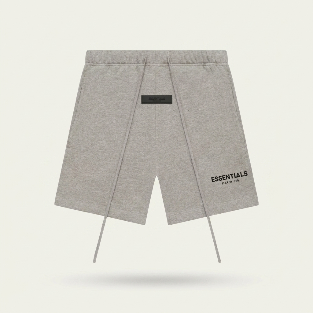 Fear of God Essentials Dark Oatmeal Korte Broek