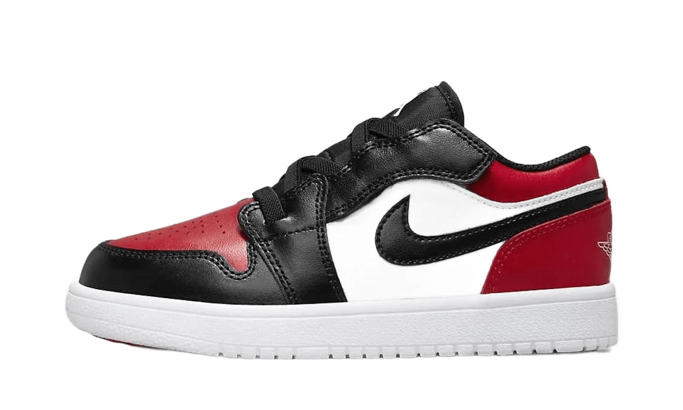 Air Jordan 1 Low ALT Bred Toe (PS) - BQ6066-612