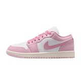 Jordan 1 Low Iced Carmine White (Women's)