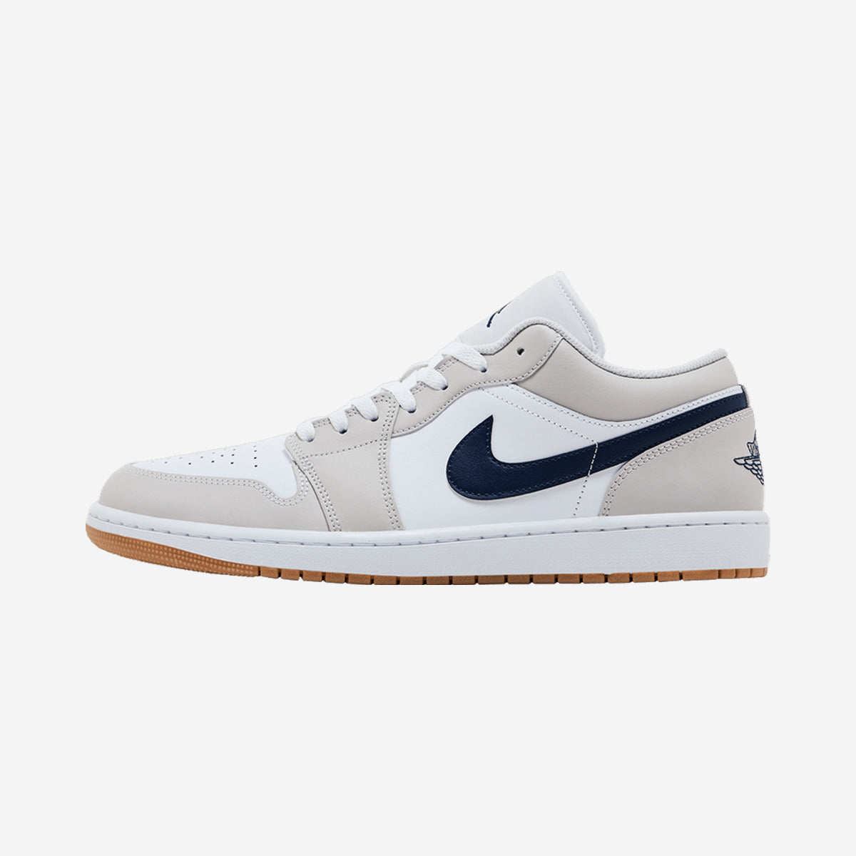 Jordan 1 Low Midnight Navy Neutral Grey 553558-146 — Sneakers Air Jordan su LAB19