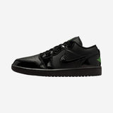 Jordan 1 Low SE Black Croc Scream Green (Women's)