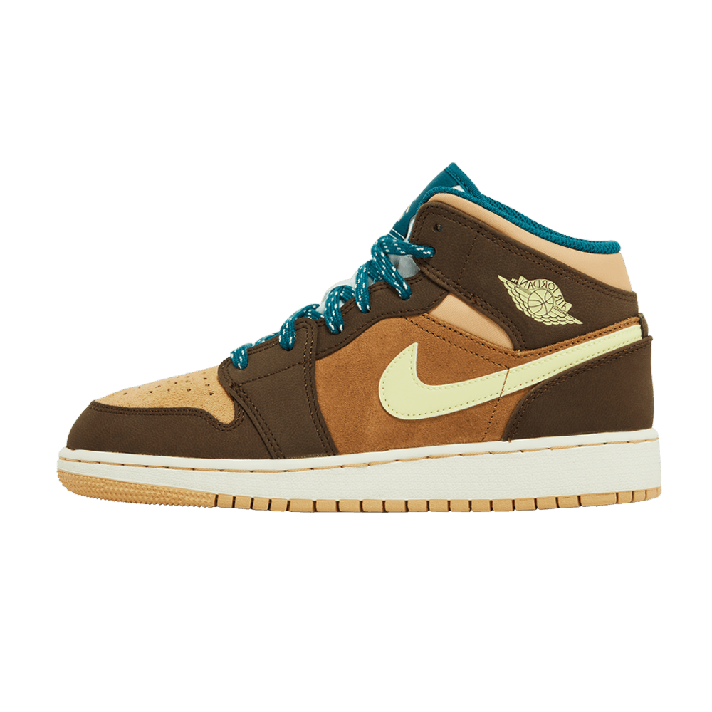 Jordan 1 Mid Cacao Wow (GS) DZ6335-200 — Sneakers Air Jordan su LAB19
