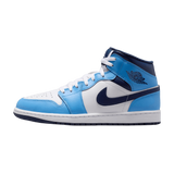 Jordan 1 Mid University Blue Midnight Navy
