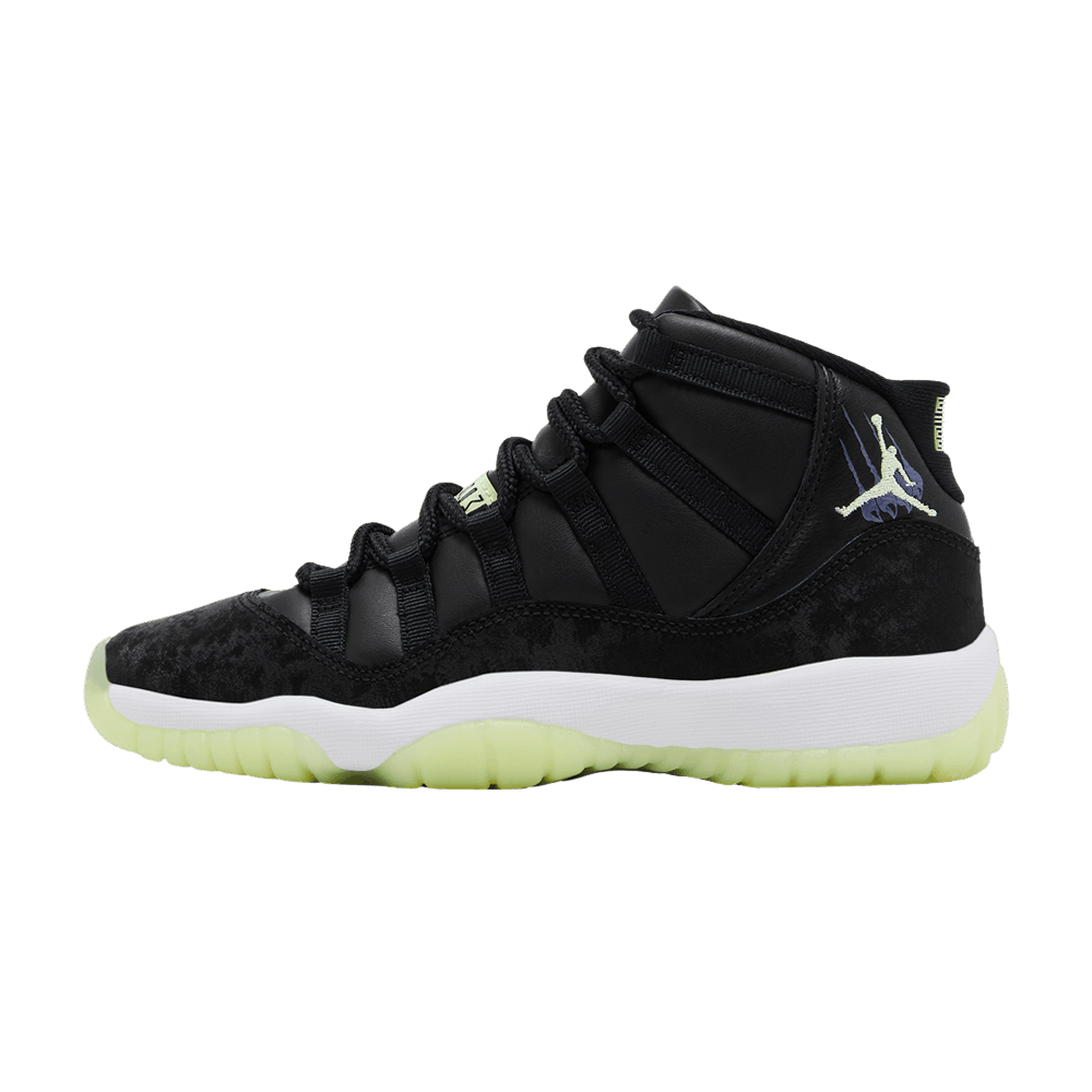Jordan 11 Retro Black Barely Volt (GS) IB1378-001 — Sneakers Air Jordan su LAB19