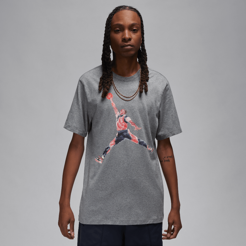 Jordan Brand Men's T-Shirt Carbon Heather FN5980-091 — Abbigliamento Jordan su LAB19