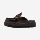 Jordan Mule Croc Velvet Brown (Women's)