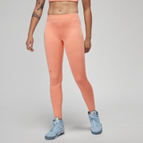 Jordan Women's 7/8 Logo Leggings Crimson Bliss/Rush Orange