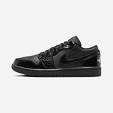 jordan 1 low se patent elephant black (women's)