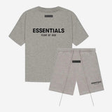 Fear of God Essentials Dark Oatmeal Summer Set