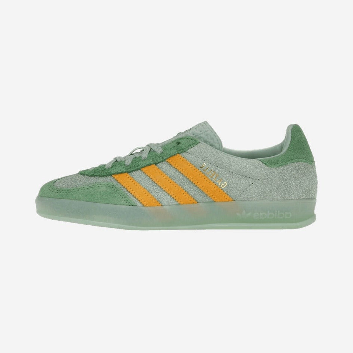 Adidas Gazelle Indoor Hazy Green Crew Yellow