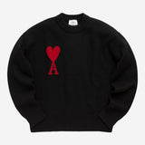 Ami Sweater 'Black/Red'