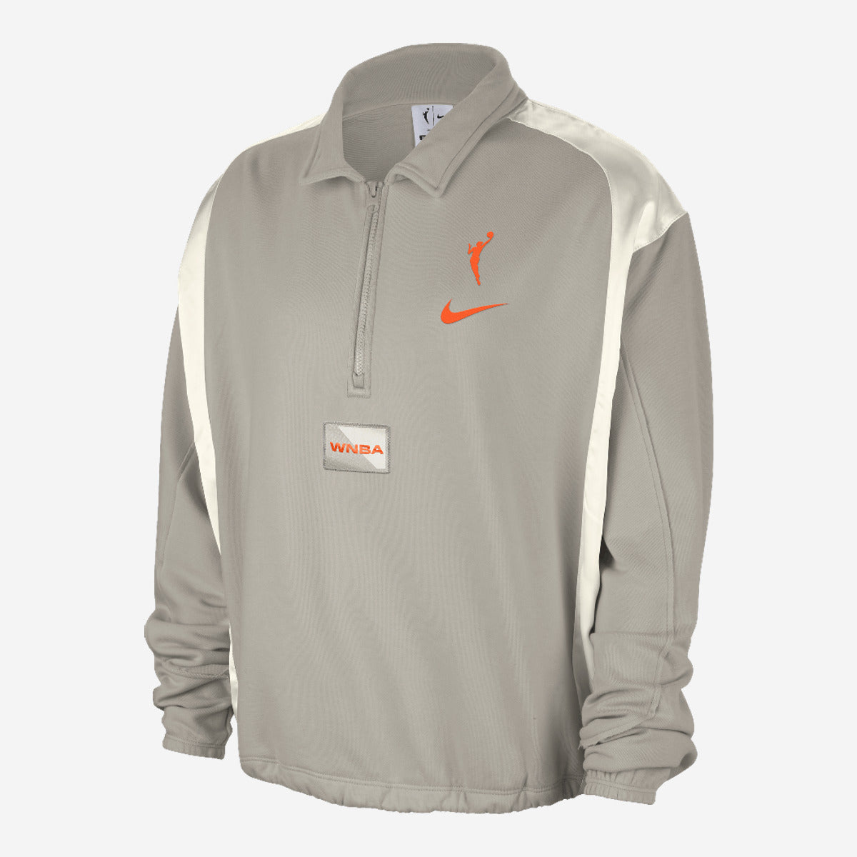 Nike Team 13 Women's Nike WNBA Fleece Top College Grey/Phantom/Brilliant Orange HF6444-009 — Abbigliamento Nike su LAB19
