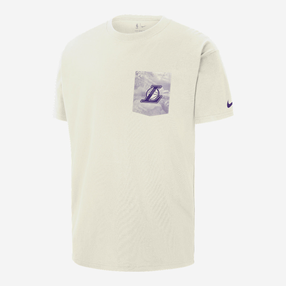 Nike Los Angeles Lakers Courtside Men's Nike NBA Max90 T-Shirt Sail HQ9411-133 — Abbigliamento Nike su LAB19