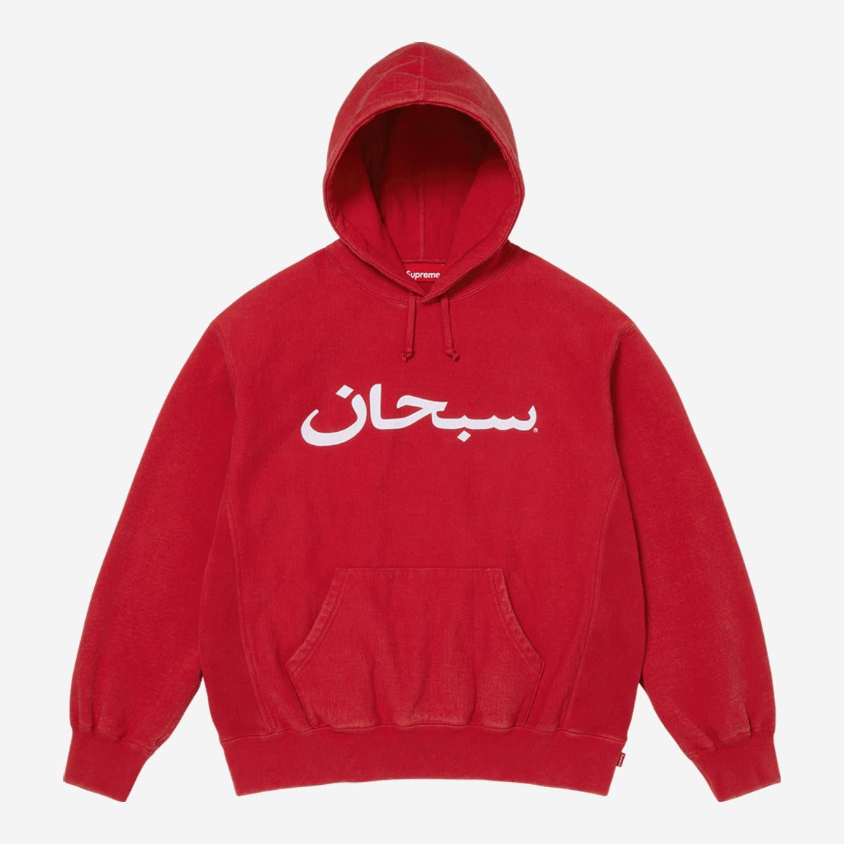 Supreme Arabic Logo Hooded Sweatshirt 'Red' SS26SW73-RED — Abbigliamento Supreme su LAB19