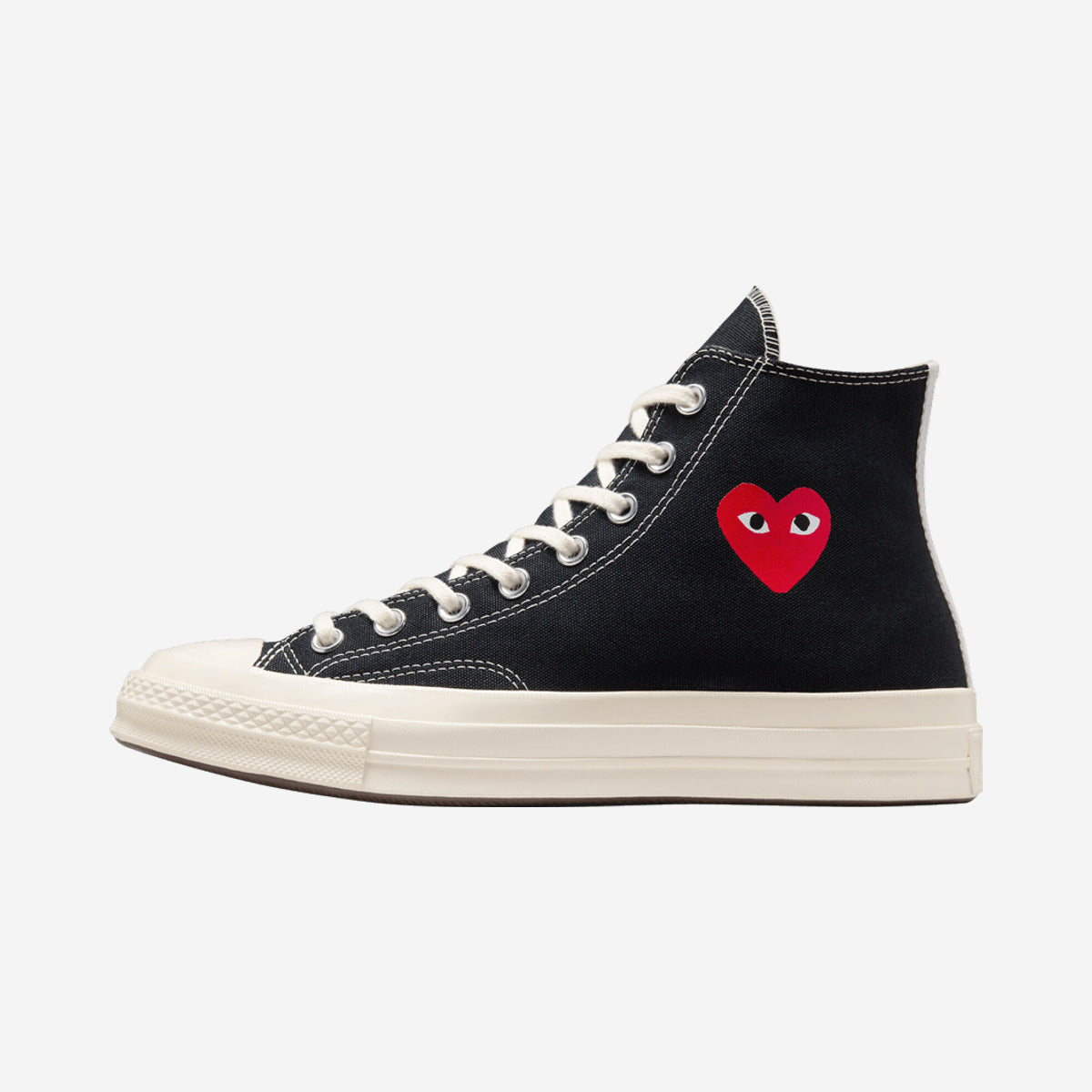 Converse Chuck Taylor All Star 70 Hi Comme des Garcons PLAY Single Heart Black A08801C — Sneakers Converse su LAB19