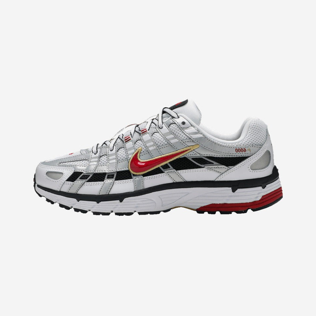 Nike P-6000 White Gold Red (Women's)