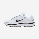Nike P-6000 White Metallic Silver Black
